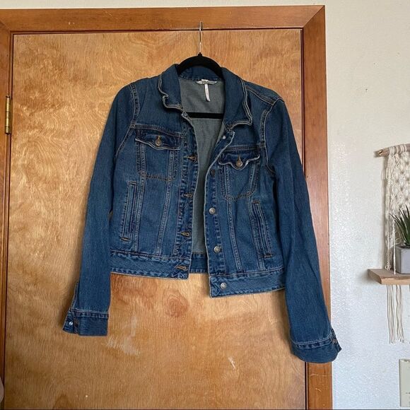 Free People Denim Jean Jacket - Picture 3 of 7